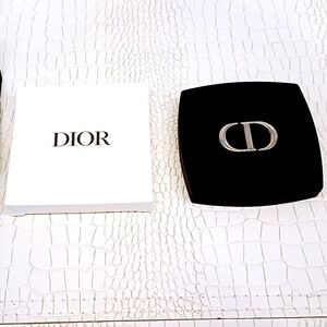 Brand New Christian Dior Cosmetic Beauty Makeup Compact Double Face Mirror ~ Bla